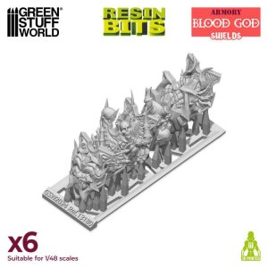 画像4: グリーンスタッフワールド[GSWD-13180]Blood God Shields 1:48 (4)
