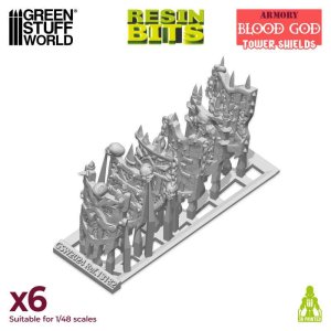 画像4: グリーンスタッフワールド[GSWD-13182]Chaos Chosen Tower Shields 1:48 (4)