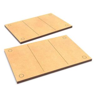 画像3: グリーンスタッフワールド[GSWD-13239]MDFムーブメントトレイ - スリムフィット  90x60mm (3)