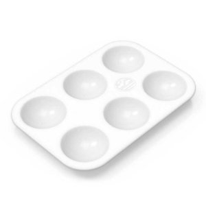 画像4: グリーンスタッフワールド[GSWD-5390]プラスチック長方形ミキシングパレット (4)