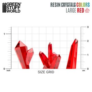 画像3: グリーンスタッフワールド[GSWD-13459]レッドレジンクリスタル - ラージ (3)