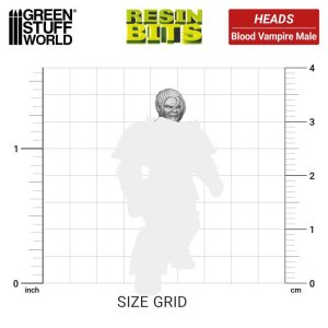 画像2: グリーンスタッフワールド[GSWD-13485]DakkaDakka　1/48　ブラッドヴァンパイアヘッド（10個入り） (2)