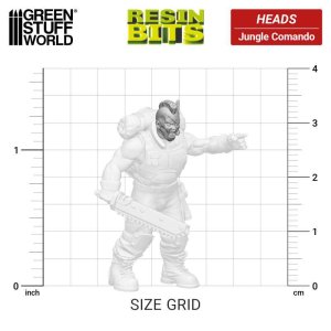 画像2: グリーンスタッフワールド[GSWD-13490]DakkaDakka　1/48　ジャングルコマンドーヘッドセット（10個入り） (2)