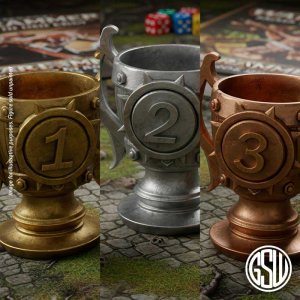 画像4: グリーンスタッフワールド[GSWD-13547]チャンピオントロフィー (4)