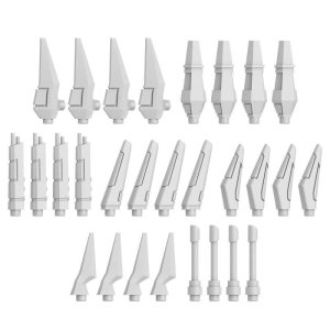 画像5: グリーンスタッフワールド[GSWD-13554]メカディテールパーツ - アンテナユニット（28個入） (5)