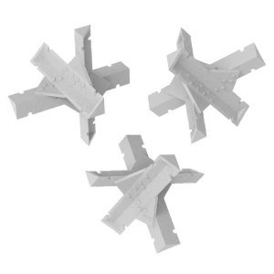 画像3: グリーンスタッフワールド[GSWD-13598]3Dプリントセット - チェコのハリネズミ対戦車障害物1:48-1:35 (3)