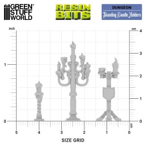 画像3: グリーンスタッフワールド[GSWD-13636]キャンドル燭台セット 1/48 (3)