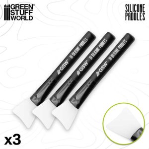 画像4: グリーンスタッフワールド[GSWD-5822]Silicone paddle applicators (4)