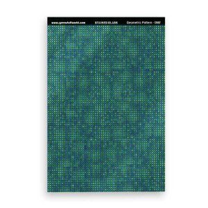 画像3: グリーンスタッフワールド[GSWD-13687]ステンドグラス　幾何学模様 (3)