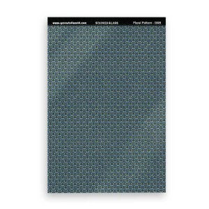 画像3: グリーンスタッフワールド[GSWD-13689]ステンドグラス　花柄 (3)