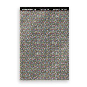 画像3: グリーンスタッフワールド[GSWD-13691]ステンドグラス　ヘリンボーン (3)