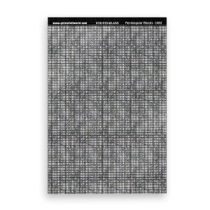 画像3: グリーンスタッフワールド[GSWD-13692]ステンドグラス　長方形ブロック (3)