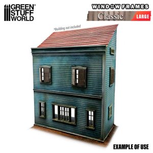 画像3: グリーンスタッフワールド[GSWD-13701]ミニチュア窓枠クラッシック - Large (3)