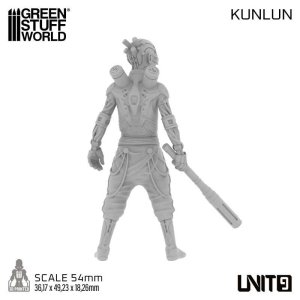 画像4: グリーンスタッフワールド[GSWD-13748]1/32　UNIT9 フィギュア - 崑崙（クンルン） (4)
