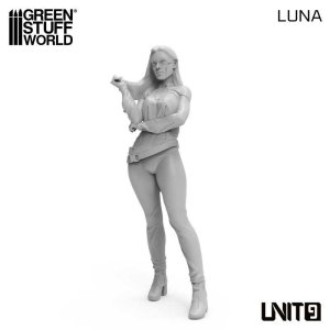 画像2: グリーンスタッフワールド[GSWD-13750]1/32　UNIT9 フィギュア - ルナ (2)