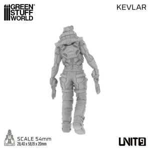 画像4: グリーンスタッフワールド[GSWD-13752]1/32　UNIT9 フィギュア - ケブラー (4)