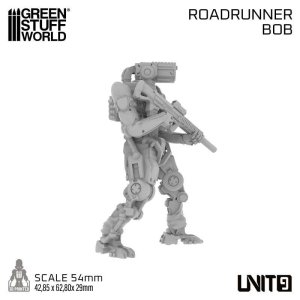 画像1: グリーンスタッフワールド[GSWD-13755]1/32　UNIT9 フィギュア - ロードランナー・ボブ (1)