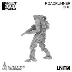 画像4: グリーンスタッフワールド[GSWD-13755]1/32　UNIT9 フィギュア - ロードランナー・ボブ (4)