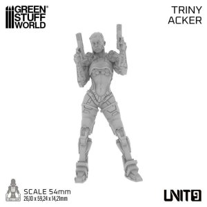 画像3: グリーンスタッフワールド[GSWD-13756]1/32　UNIT9 フィギュア - トリニー・アッカー (3)