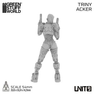 画像4: グリーンスタッフワールド[GSWD-13756]1/32　UNIT9 フィギュア - トリニー・アッカー (4)