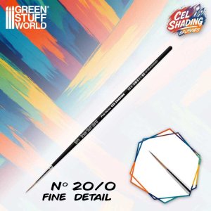 画像2: グリーンスタッフワールド[GSWD-6305]合成セルシェーディングブラシ- Size  20/0 (2)