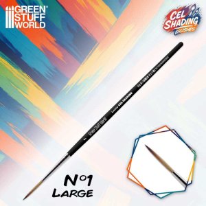 画像2: グリーンスタッフワールド[GSWD-6308]合成セルシェーディングブラシ - Size 1 (2)