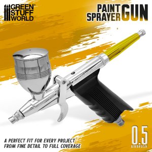 画像1: グリーンスタッフワールド[GSWD-6323]トリガー式エアーブラシ（0.5mm） (1)