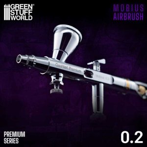 画像1: グリーンスタッフワールド[GSWD-6398]Premium Series GHPM-Mobius Airbrush 0.2mm (1)