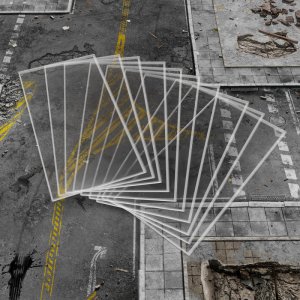 画像2: グリーンスタッフワールド[GSWD-14379]Basic WTC Glasspack Footprints 10x (2)