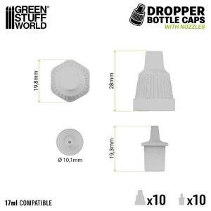 画像2: グリーンスタッフワールド[GSWD-6528]Standard nozzles and caps (2)