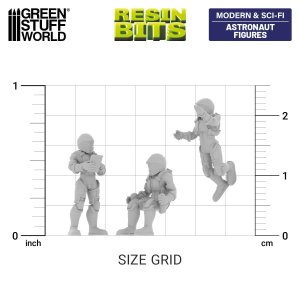 画像2: グリーンスタッフワールド[GSWD-14411］1/100　スペースクルーセット (2)