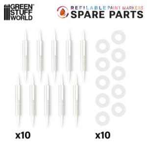 画像1: グリーンスタッフワールド[GSWD-6560]Refills for refillable marker 1 (1)