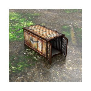 画像7: グリーンスタッフワールド[GSWD-6578]Pre-painted WTC container (7)