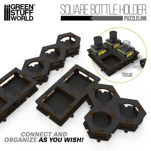 画像3: グリーンスタッフワールド[GSWD-6674]スクエアボトルホルダー　2個入 (3)