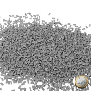 画像4: グリーンスタッフワールド[GSWD-9205]ジオラマ素材ミニチュアレンガ　グレーx1000 1:48 (4)