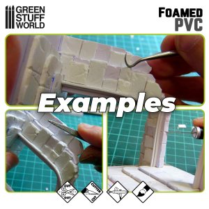画像4: グリーンスタッフワールド[GSWD-9305]フォーム板 PVC 1 mm (4)