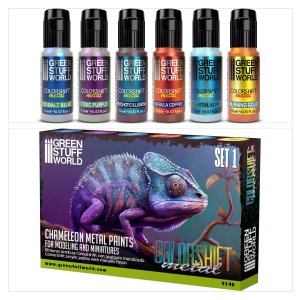 画像1: グリーンスタッフワールド[GSWC-9340]カメレオンカラーセット1 （各17ml６色セット） (1)