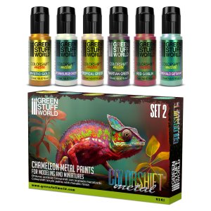 画像1: グリーンスタッフワールド[GSWC-9341]カメレオンカラーセット2 （各17ml６色セット） (1)