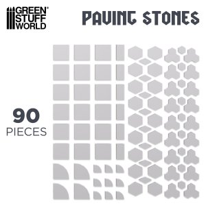 画像3: グリーンスタッフワールド[GSWD-98(1508)]舗石製造セット シリコン型 (3)