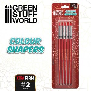 画像1: グリーンスタッフワールド[GSWD-1528]Clay Shapers - Color Shapers SIZE 2 - EXTRA FIRM (1)