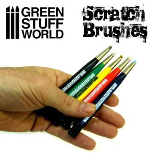 画像5: グリーンスタッフワールド[GSWD-1650]Scratch Brush Pens (5)