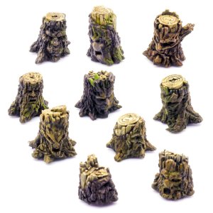 画像2: グリーンスタッフワールド[GSWD-1686]呪われた切り株（小型）10個 (2)