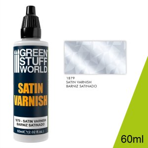 画像1: グリーンスタッフワールド[GSＷ?-1879］水溶性アクリル塗装仕上げ材サテンバニッシュ （60ml） (1)