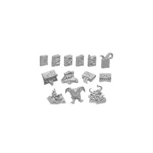 画像2: グリーンスタッフワールド[GSWD-2013]レジン製 呪われた魔導書（1/48?1/35スケール） (2)