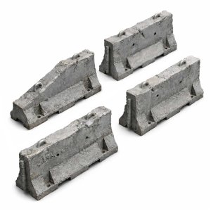 画像2: グリーンスタッフワールド[GSWD-2043]ミニチュア ジャージーバリア（1/48?1/35スケール） (2)