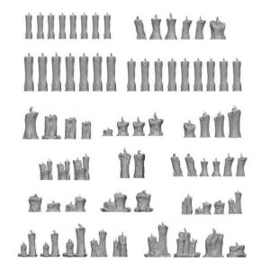 画像4: グリーンスタッフワールド[GSWD-2104]Resin Candles 1:48-1:35 (4)