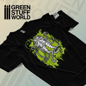 画像2: グリーンスタッフワールド[GSWD-2132]グリーンスタッフワールド オクトパスTシャツ (2)