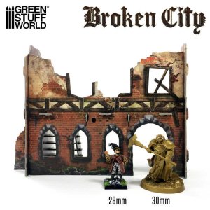 画像5: グリーンスタッフワールド[GSWD-2428]Broken City - Terrain Set (5)