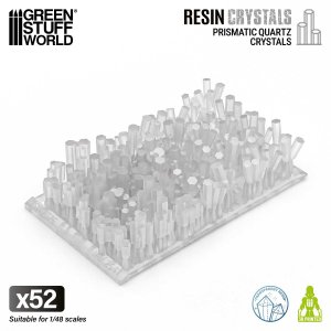 画像1: グリーンスタッフワールド[GSWD-2541］1/48　透明クォーツクリスタルセット (1)