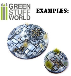 画像3: グリーンスタッフワールド[GSW-38(1373)]ローリングピン(寺院の床) (3)